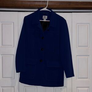 Worthington Blue Pea Coat
